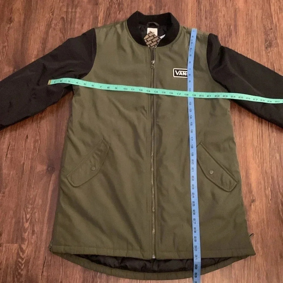 Vans Boom Olive Long Jacket Boom Olive Green NWT - Picture 10 of 14